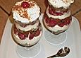 Lebkuchen - Kirsch - Dessert