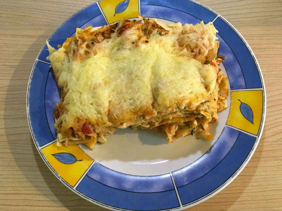 Zucchini - Lasagne ohne Fleisch (Rezept mit Bild) | Chefkoch.de