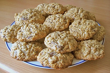 Haferflocken Cookies 18