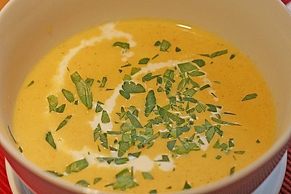 Karotten - Ingwer - Suppe 1