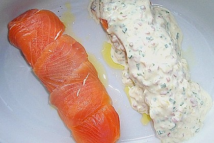 &Uuml;berbackene Lachsfilets 2