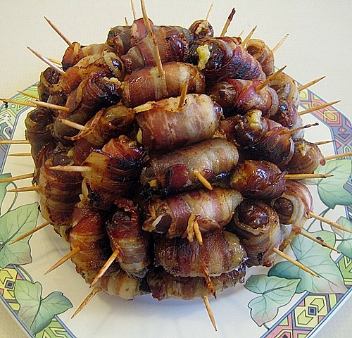 Gefüllte Datteln im Speckmantel (Rezept mit Bild) | Chefkoch.de