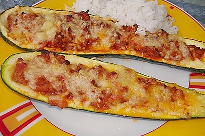 Gefüllte Zucchini 10