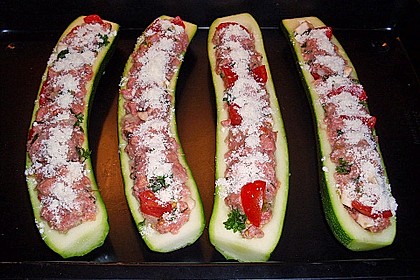 Gefüllte Zucchini 14