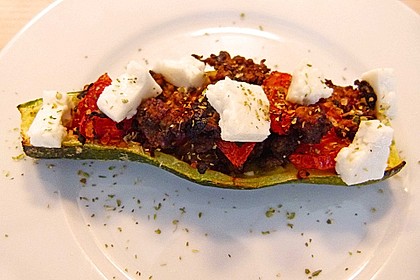Gefüllte Zucchini 55