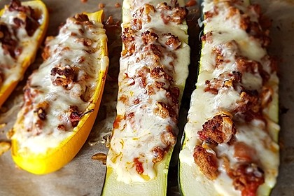 Gefüllte Zucchini 11