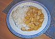 Rotes Curry mit Ananas