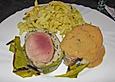 Schweinefilet im Lauchmantel