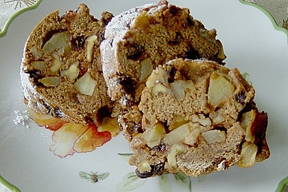 Weihnachtliches Apfelbrot 2