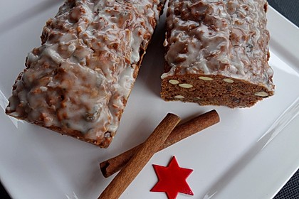 Weihnachtliches Apfelbrot