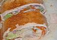 Gem&uuml;sestrudel mit Kr&auml;utercreme