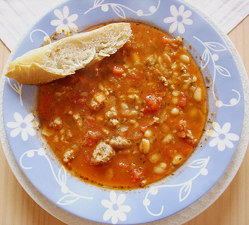 Serbische bohnensuppe mit hackfleisch Rezepte | Chefkoch.de
