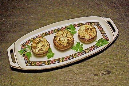 Gef&uuml;llte Champignons