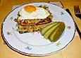 Strammer Max mit Leberk&auml;se