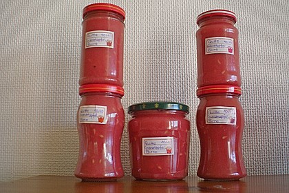 Quitten - Granatapfel - Birnen - Marmelade 2