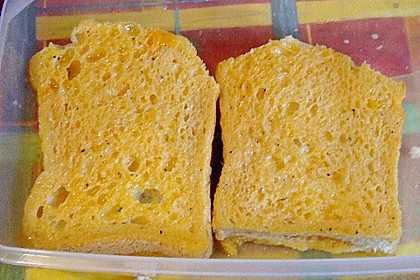 Gebackenes Mozzarellasandwich 2