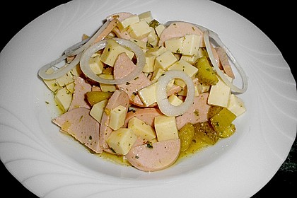 K&auml;se - Wurst - Salat Schweizer Art