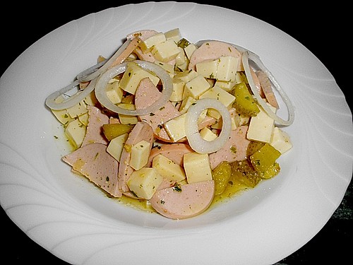 Käse - Wurst - Salat Schweizer Art (Rezept mit Bild) | Chefkoch.de