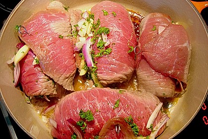 Rouladen mit Apfel - Kr&auml;uterf&uuml;llung 2