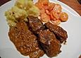 Schweinefilet in Wacholderrahm