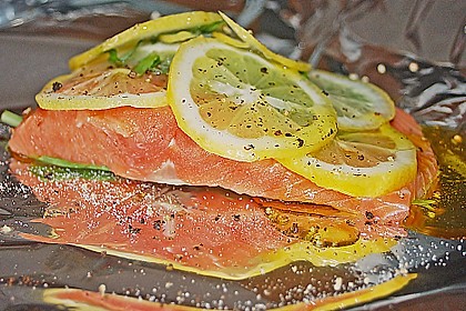 Lachs in Papier 3