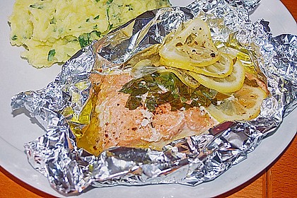 Lachs in Papier 5