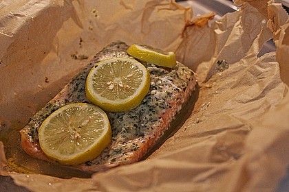 Lachs in Papier 11