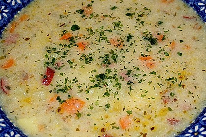 Buttermilch - Kartoffelsuppe