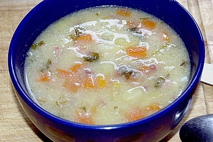 Buttermilch - Kartoffelsuppe 1