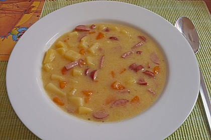 Buttermilch - Kartoffelsuppe 2