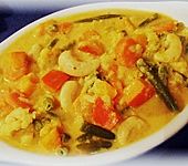K&uuml;rbis - Curry mit Gem&uuml;se (Bild)