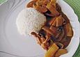 Thail&auml;ndisches Putencurry mit Kokos