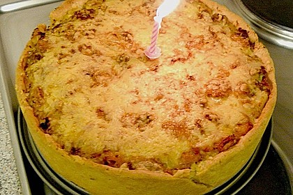 M&ouml;hren - Hackfleisch - Kuchen 3