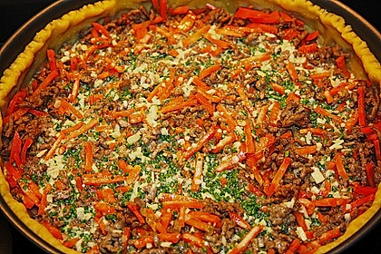 M&ouml;hren - Hackfleisch - Kuchen 7