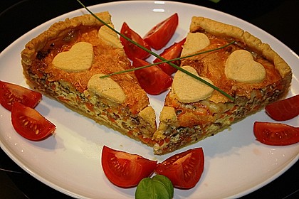 M&ouml;hren - Hackfleisch - Kuchen 9