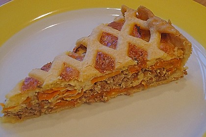 M&ouml;hren - Hackfleisch - Kuchen 10