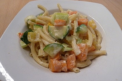 Bunte Gemüse - Nudel - Pfanne