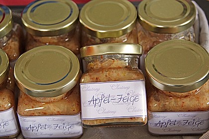 Apfel - Feigen - Chutney 8