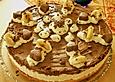 Einfache Schoko - Bananen - Torte