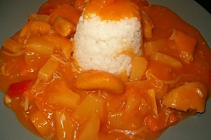 Super leichtes Hähnchen süß - sauer 19