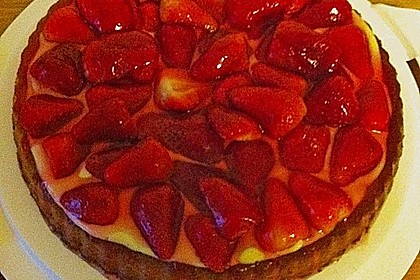 Erdbeerkuchen mit Vanillepudding 41