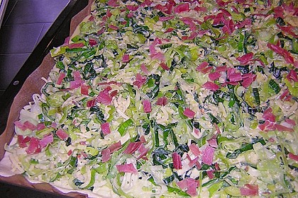 Lauchkuchen vom Blech 3
