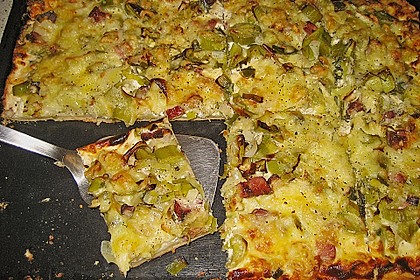 Lauchkuchen vom Blech 5