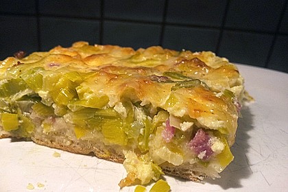 Lauchkuchen vom Blech 7