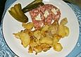 Lauwarmer Bratkartoffelsalat