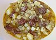 Zwiebel-Kartoffel Topf