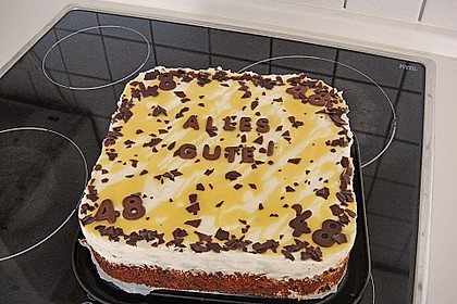Kirsch - Eierlikör - Blechkuchen mit Schmand - Sahne 52