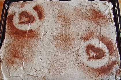 Kirsch - Eierlikör - Blechkuchen mit Schmand - Sahne 54