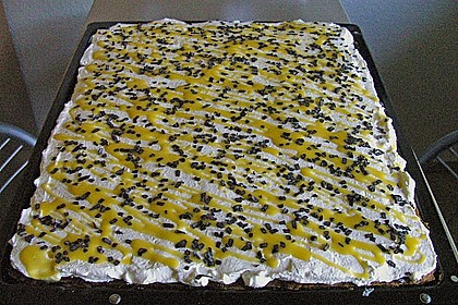 Kirsch - Eierlikör - Blechkuchen mit Schmand - Sahne 35