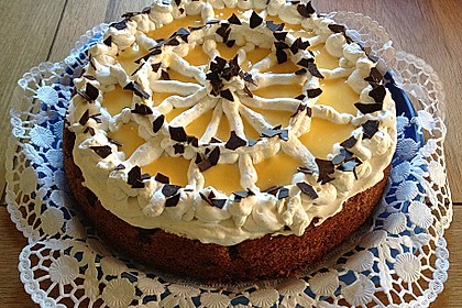 Kirsch - Eierlikör - Blechkuchen mit Schmand - Sahne 9